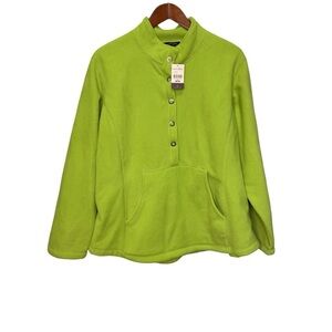 Cotton Ginny Plus Green Pullover Sweater Size 2x NWT